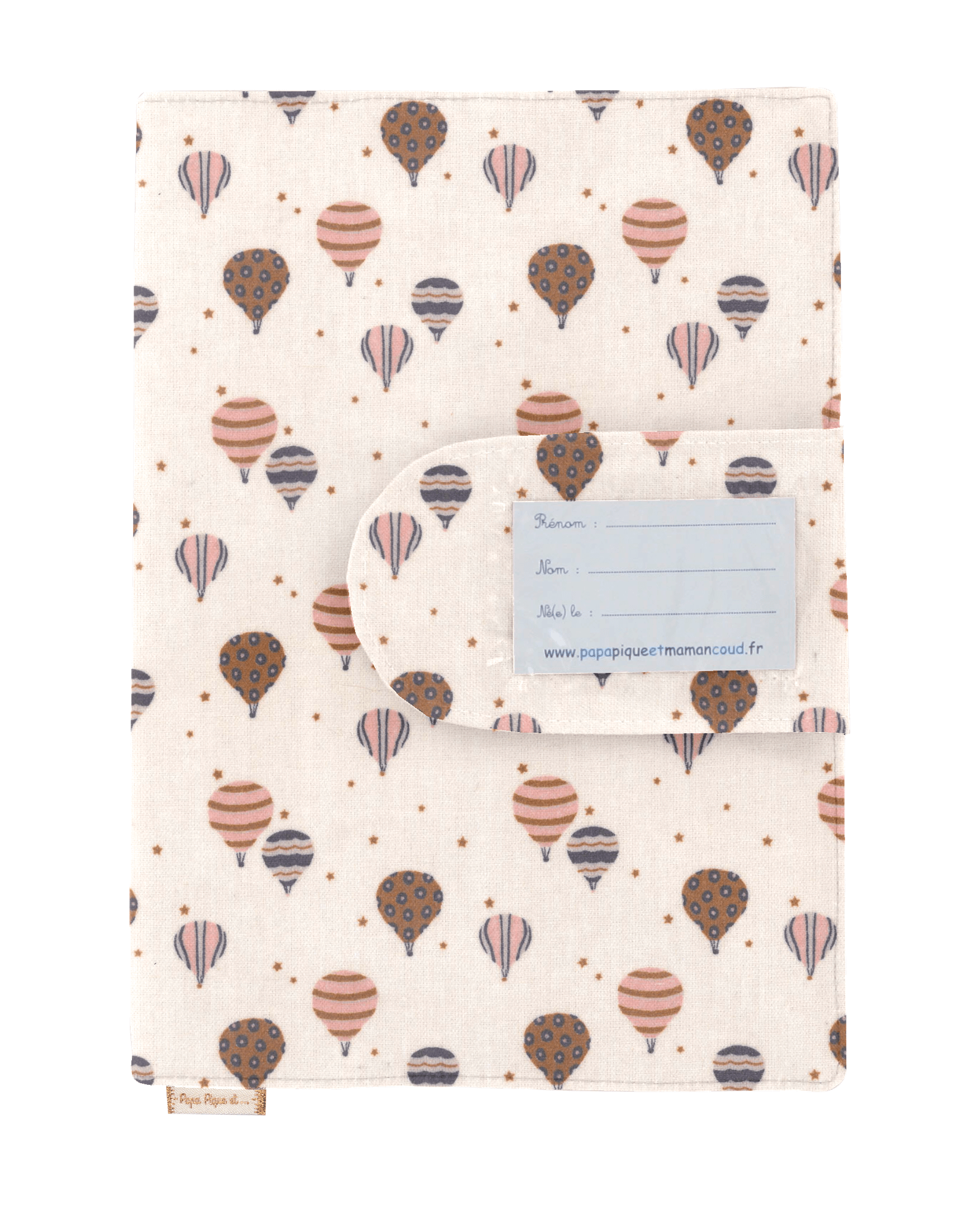 Protège Carnet De Santé Montgolfiere
