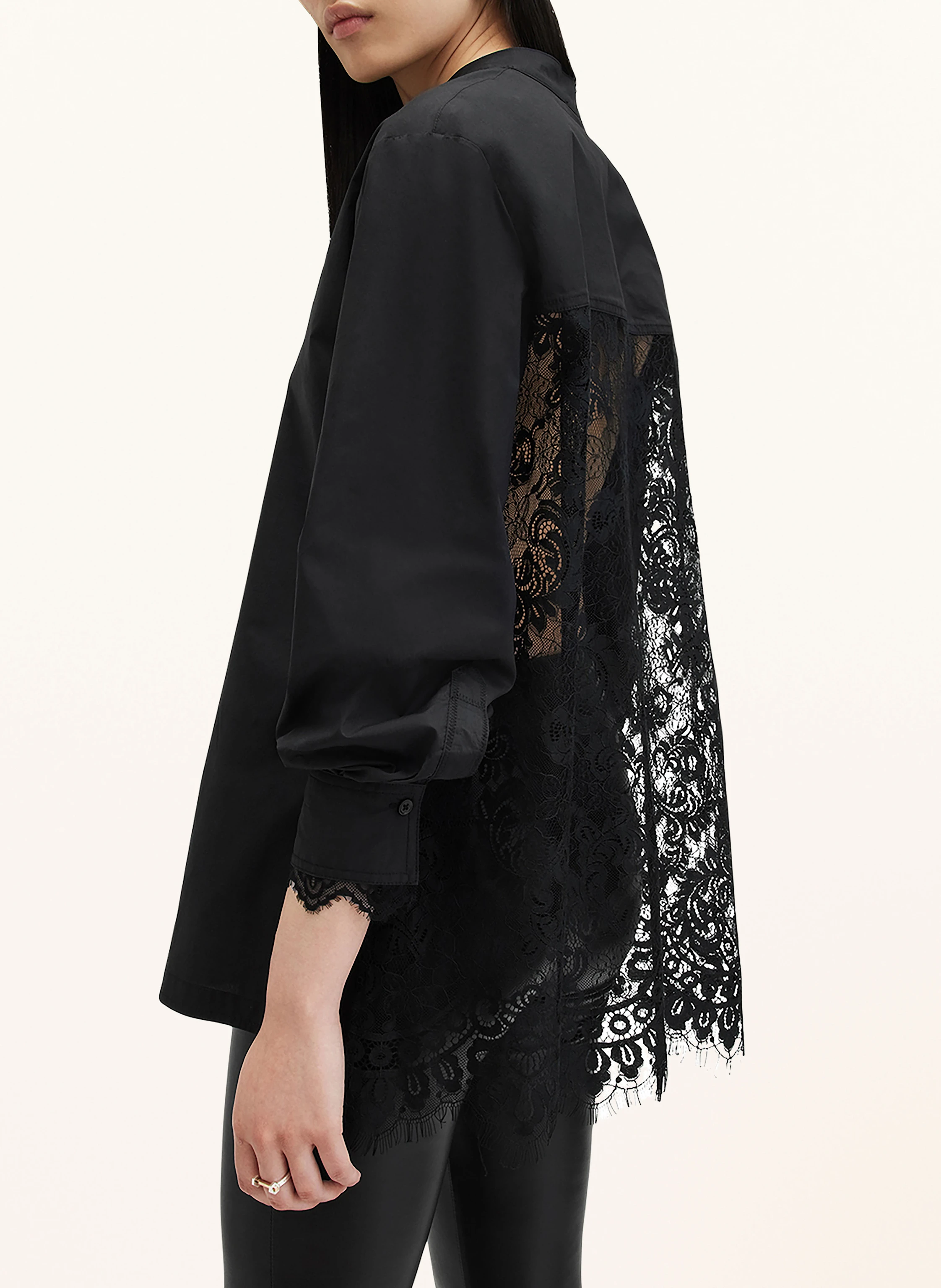 ALLSAINTS Bluse ETHEL mit Spitze