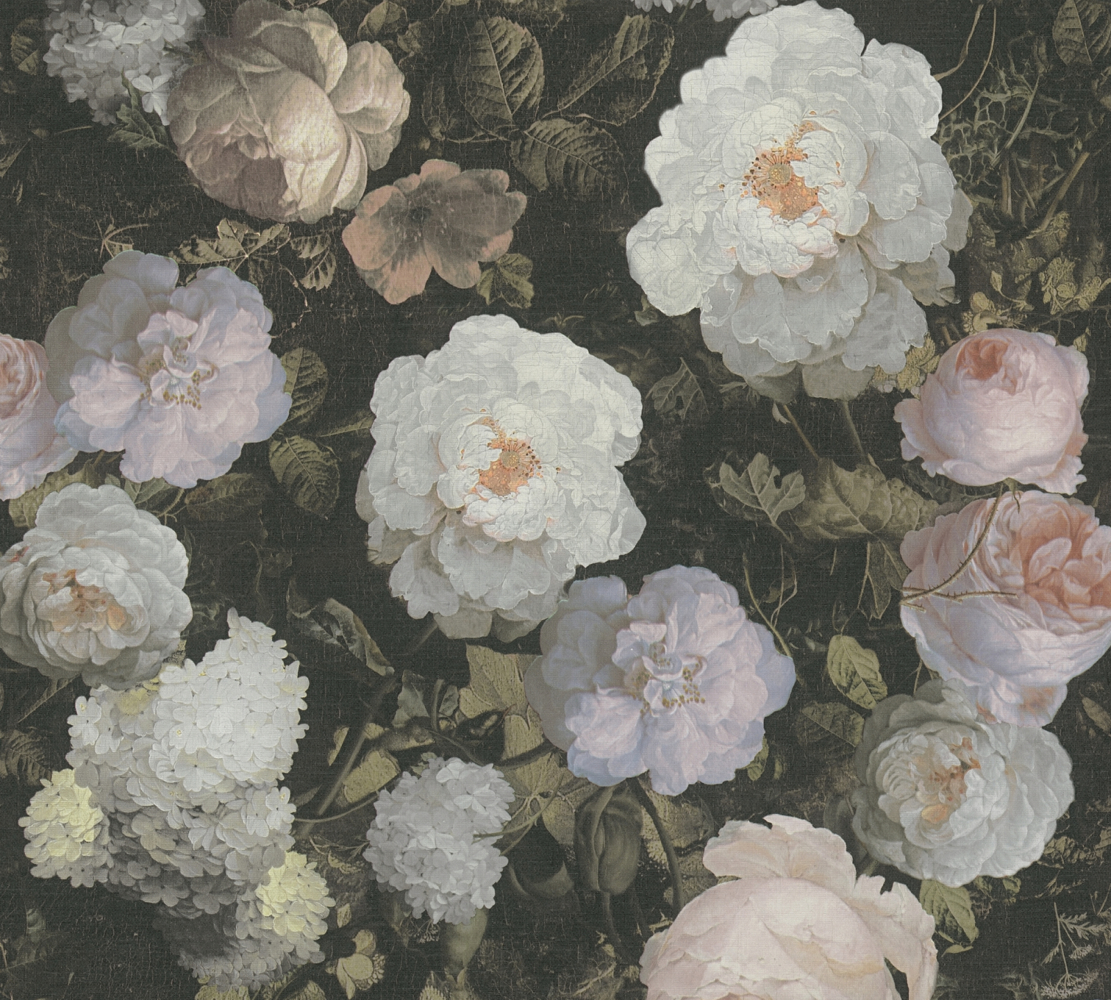 Vliestapete HISTORY OF ART - rosa-grün - 10 Meter