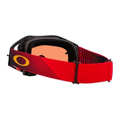 Masque cross Oakley AIRBRAKE MX RED FLOW ECRAN IRIDIUM 2023 - Rouge