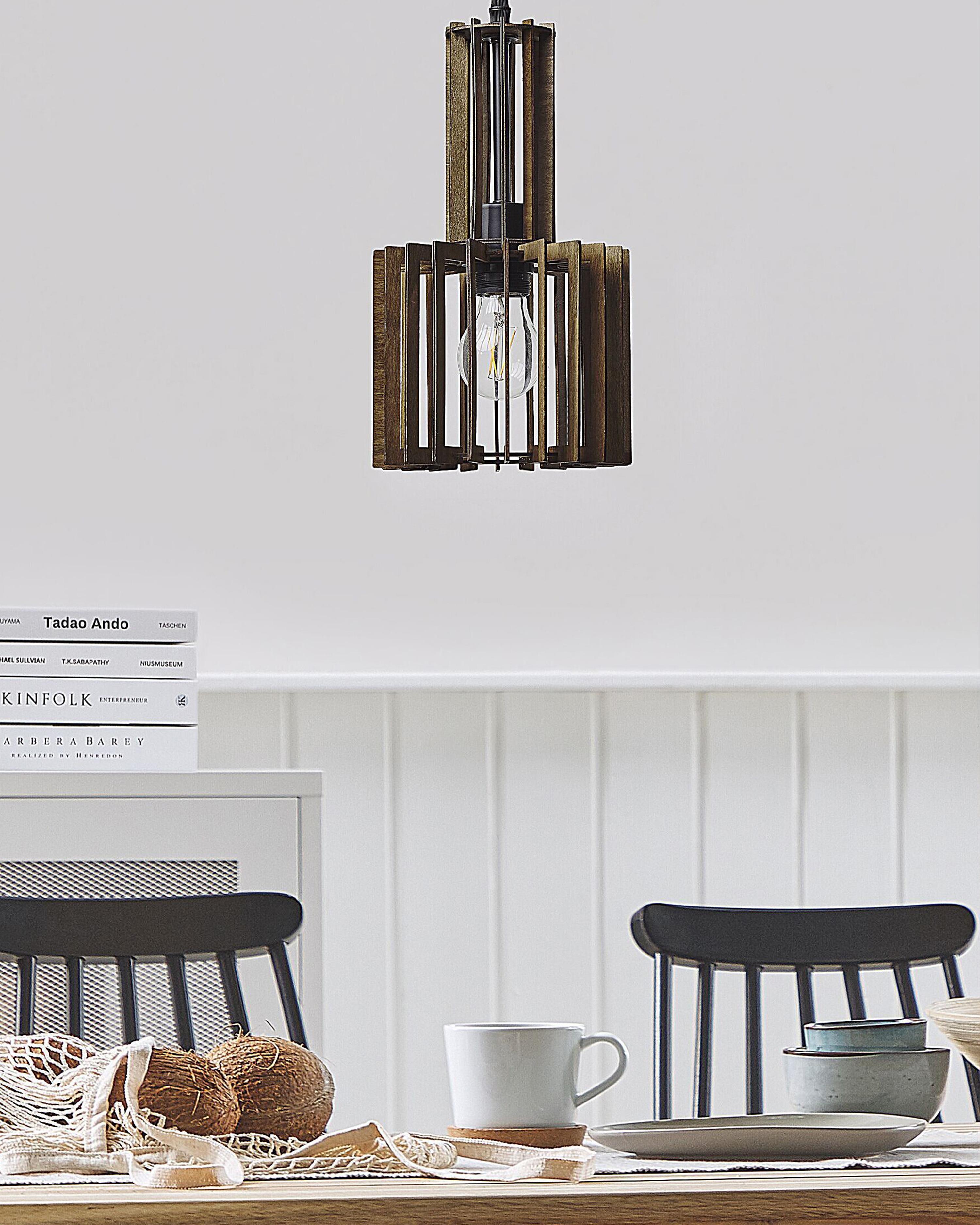 Hanglamp NIARI Donkerbruin