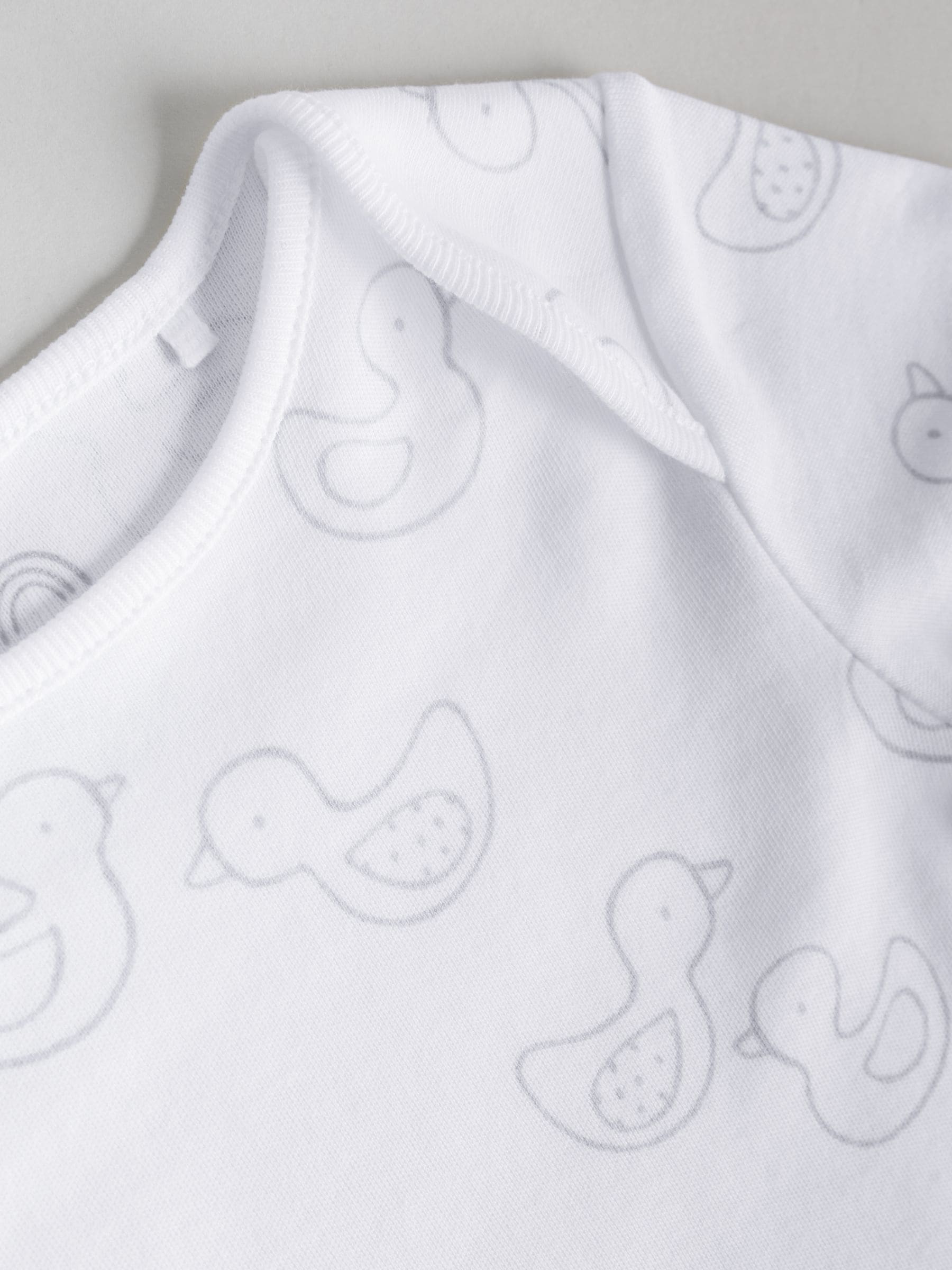 Grijs - Baby Short Sleeved Bodysuits 5 Pack