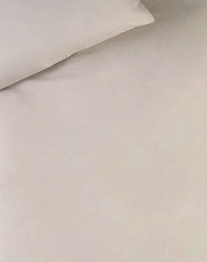 Bettwäsche UNI (100x135/40x60) in taupe
