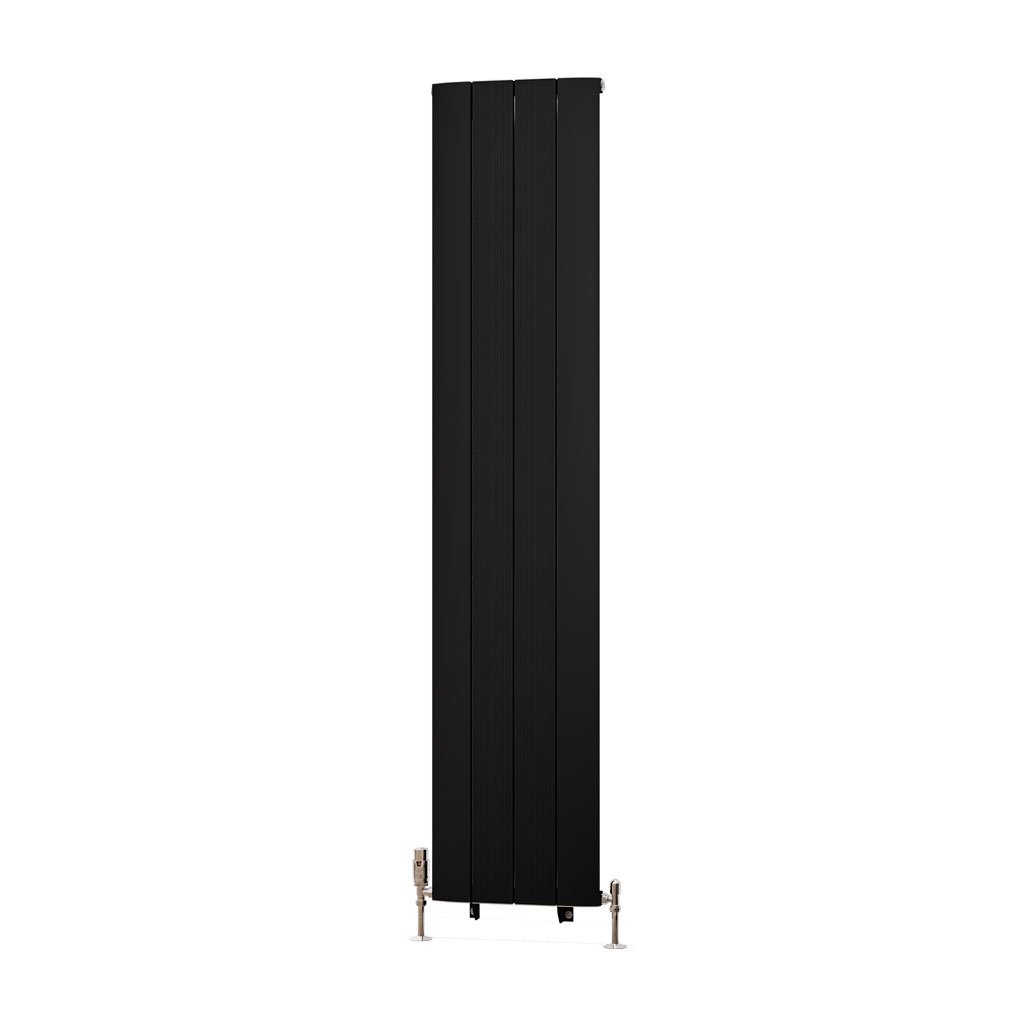 Eastbrook Trent paneelradiator 38x180cm 1017W zwart mat
