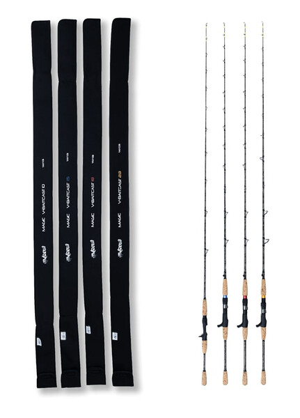 Canne casting silure Vagner Rod Magic V Baitcast 1.95m