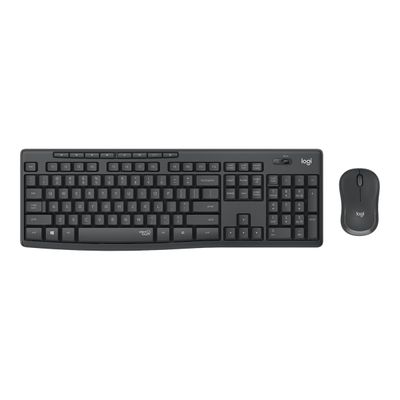 Logitech MK295 Silent - Ensemble clavier et souris sans fil - Azerty - graphite
