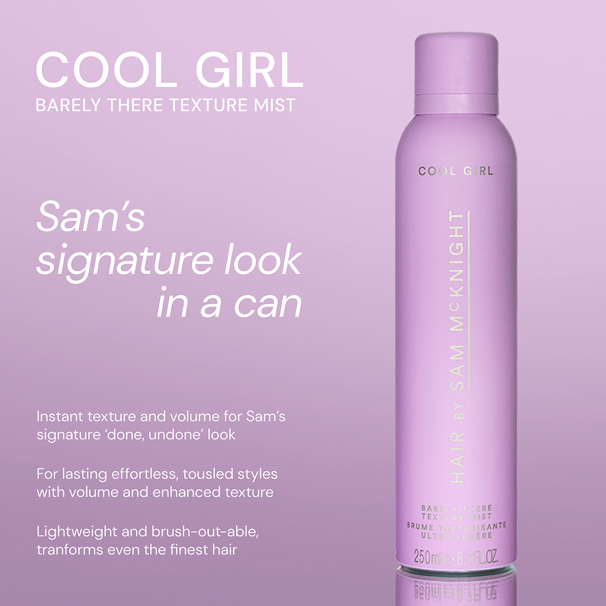 Cool Girl Barely There Texture Mist 250ml