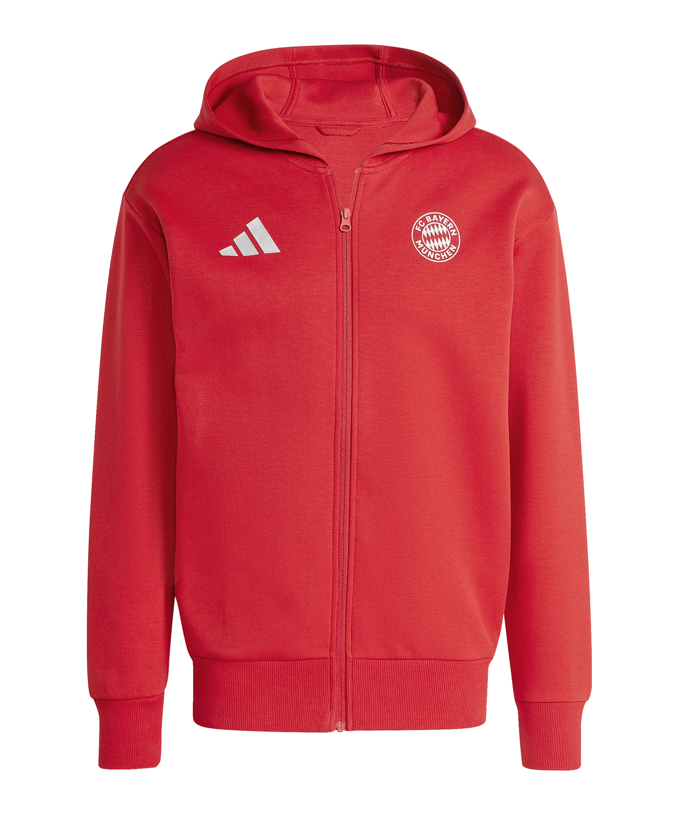 adidas FC Bayern München Anthem Jacke Rot