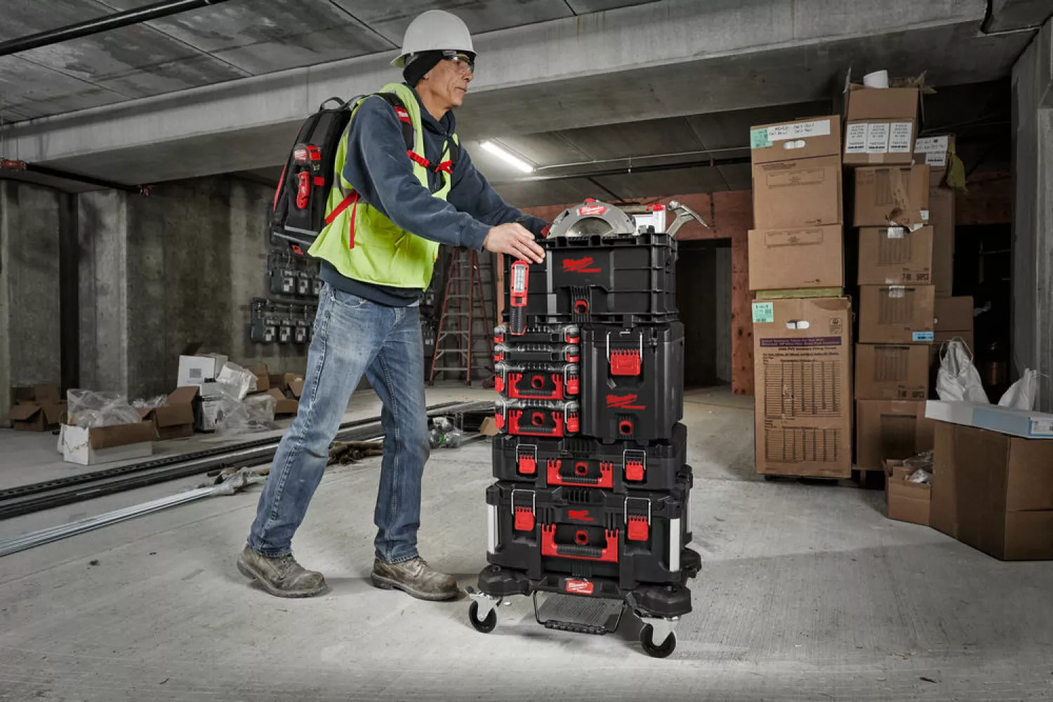 Milwaukee 4932471723 Packout Compact Box Gereedschapskist - 411 x 254 x 330mm