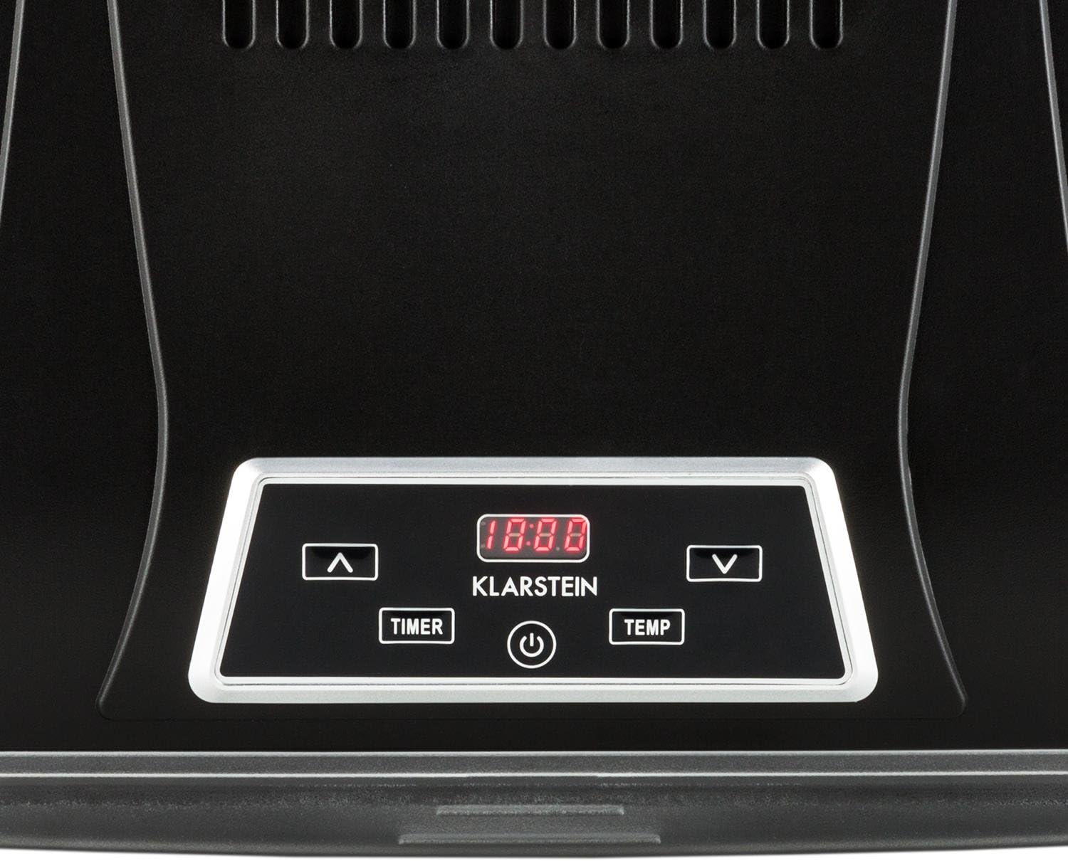 Klarstein Dörrautomat, Dörrgerät, Food Dehydrator, Dörrautomat aus Metall, Dehydrator Food Dryer, 9 Ablagen, 700 Watt, Touch-Display, Timer, Edelstahlheizelement, HotAir Circulation System, Schwarz