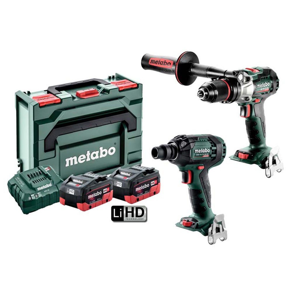 METABO 18V Brushless 2 Piece 2 x 8.0Ah Combo Kit AU68203180