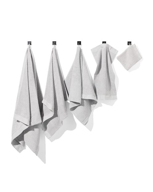 gant de toilette ultrasoft 16 x 22 - gris clair