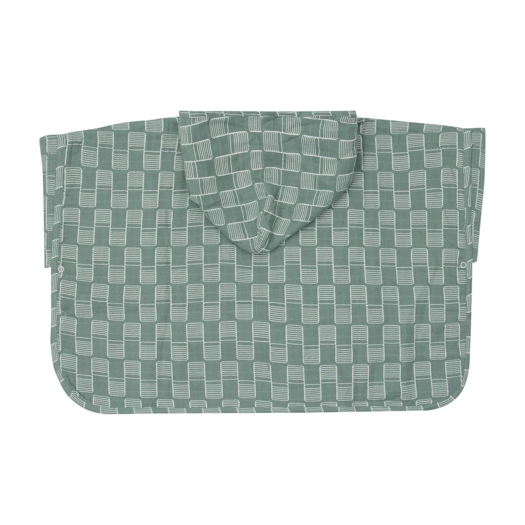 hydrofiele poncho Sticky Stripes