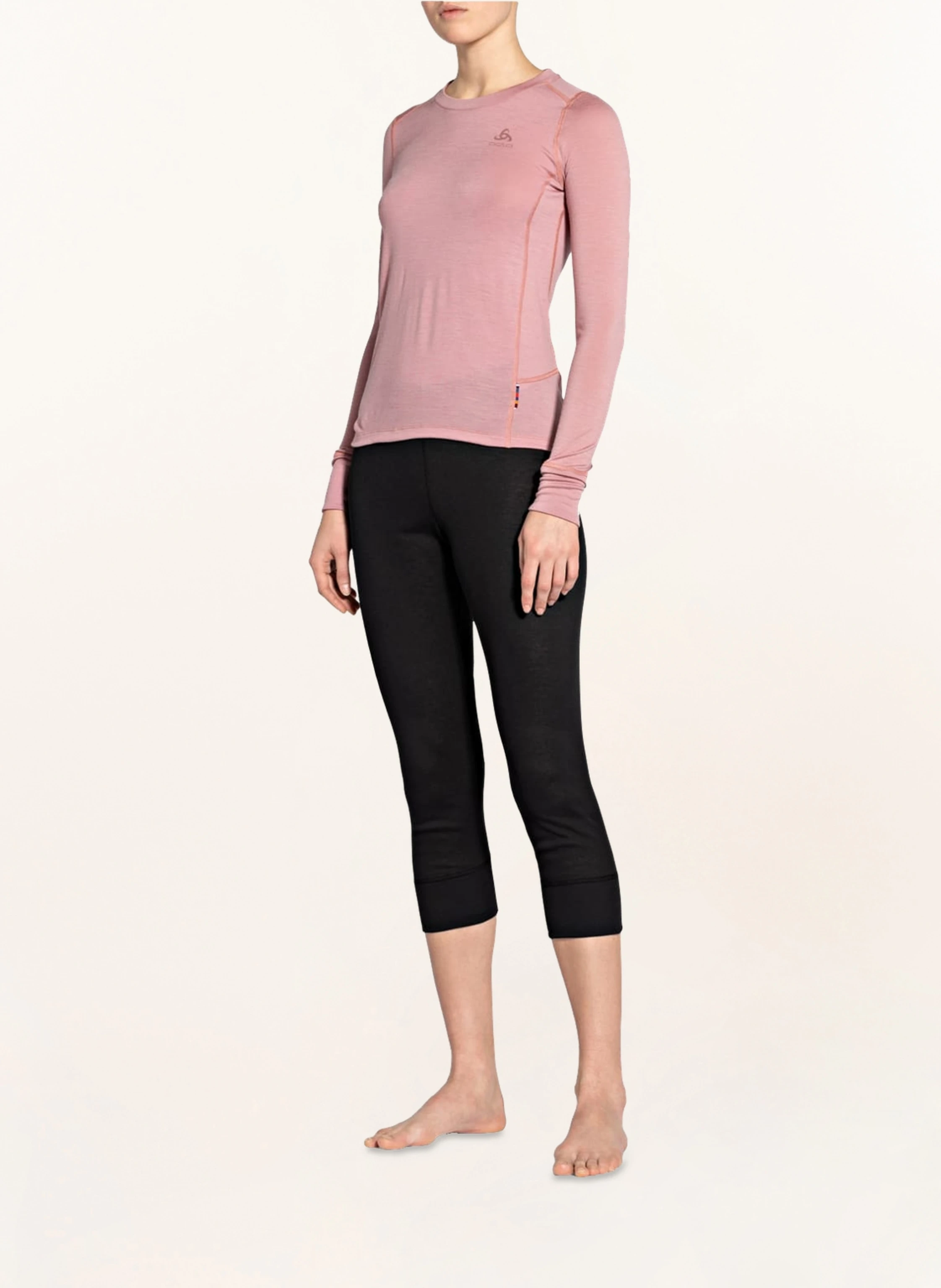 odlo Funktionswäsche-Hose ACTIVE WARM ECO mit verkürzter Beinlänge