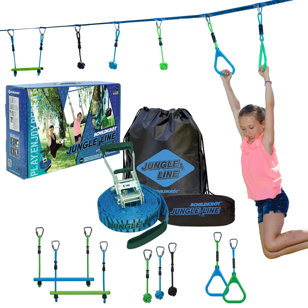 Talbot-Torro Donic Schildkröt Jungle Line Ninjaline Kit