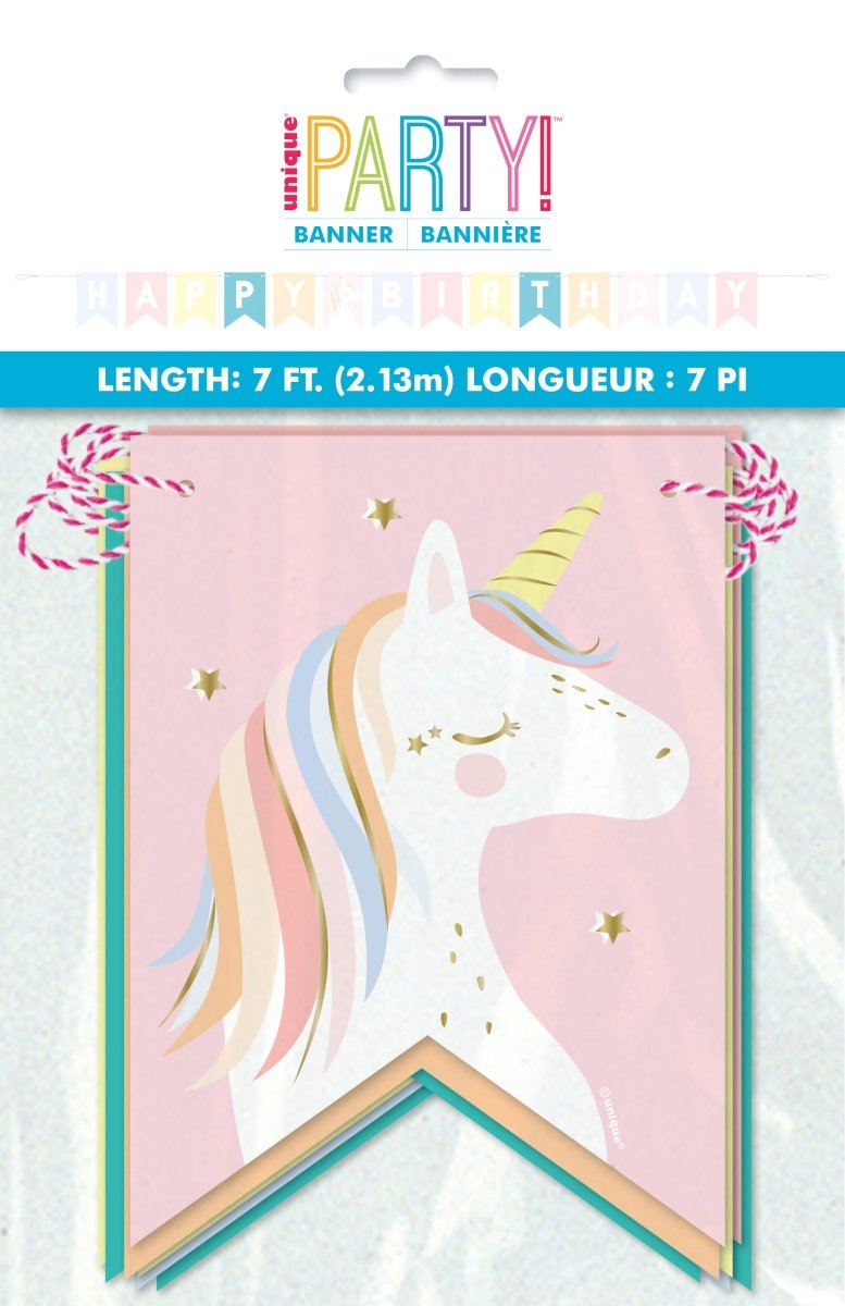 Happy Birthday Letterslinger Unicorn 2,13m