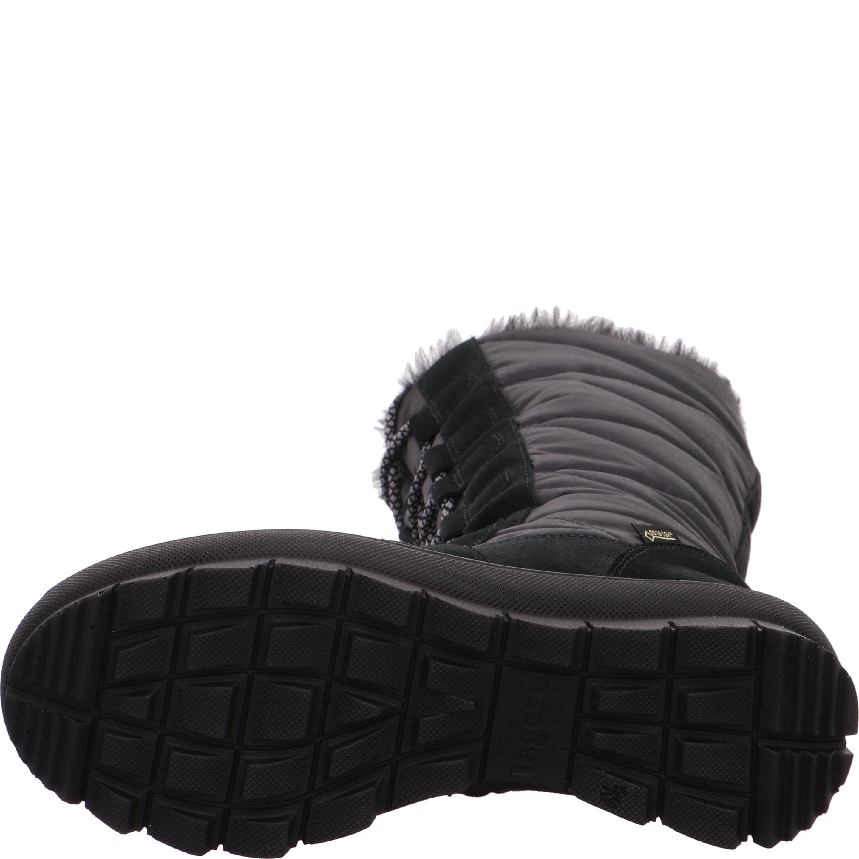 legero NOVARA Damen  Stiefel mit Reißverschluss - Farbe: Schwarz - Größe: 3.5