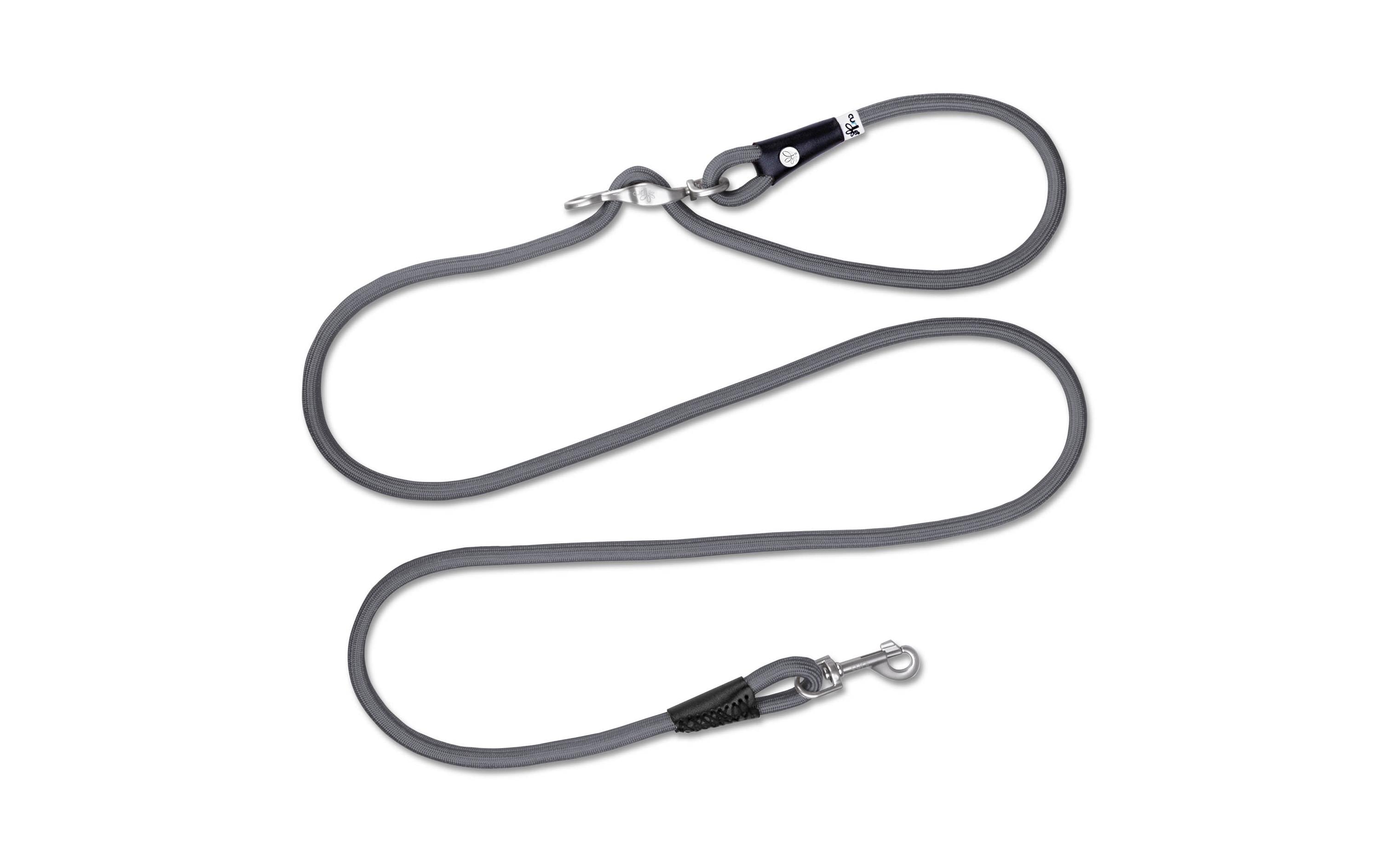 Hundeleine Vario Comfort L Dark-GreyDie schockabsorbierende und komfortable Seilleine