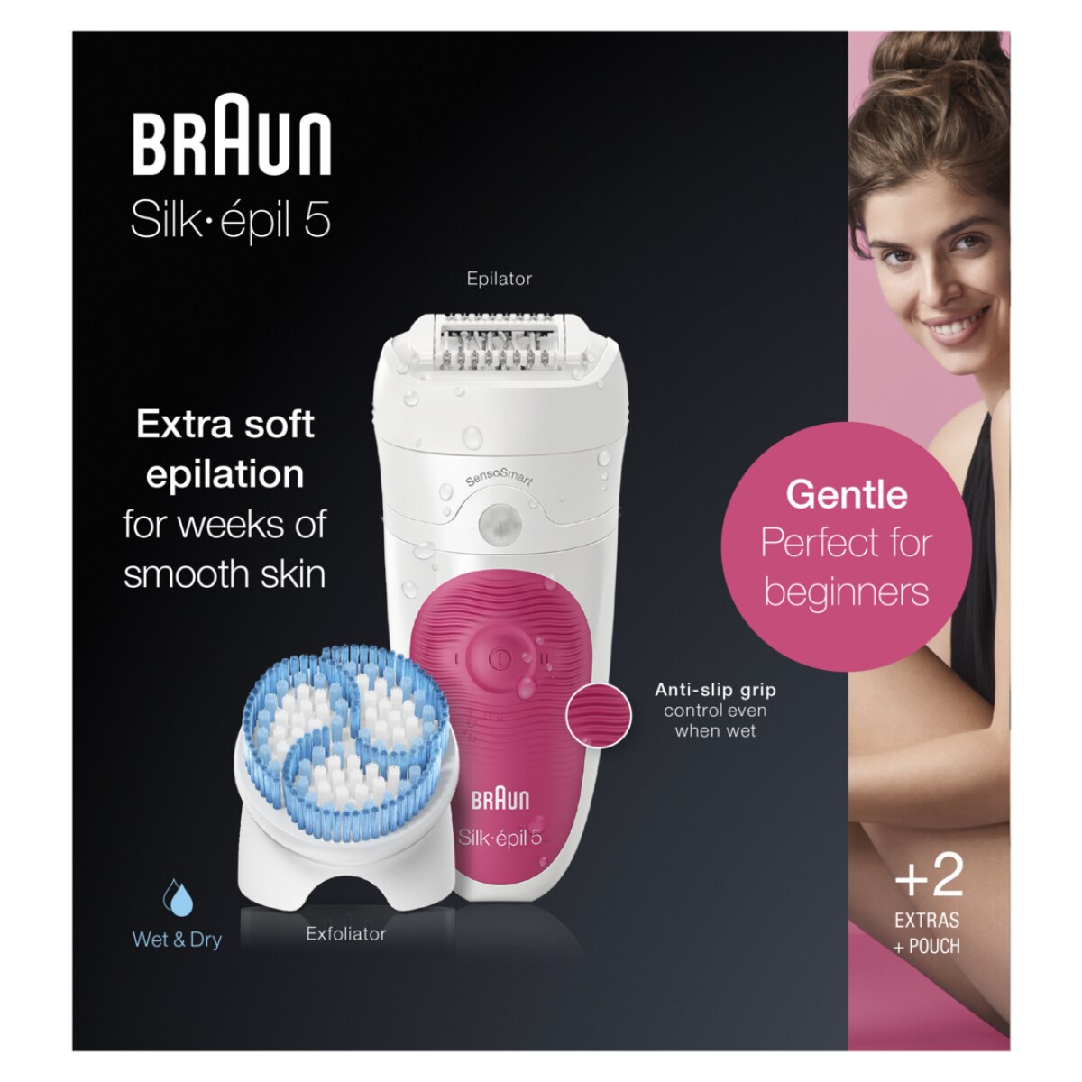 Braun Silk-épil 5-511 SensoSmartTM Epilierer