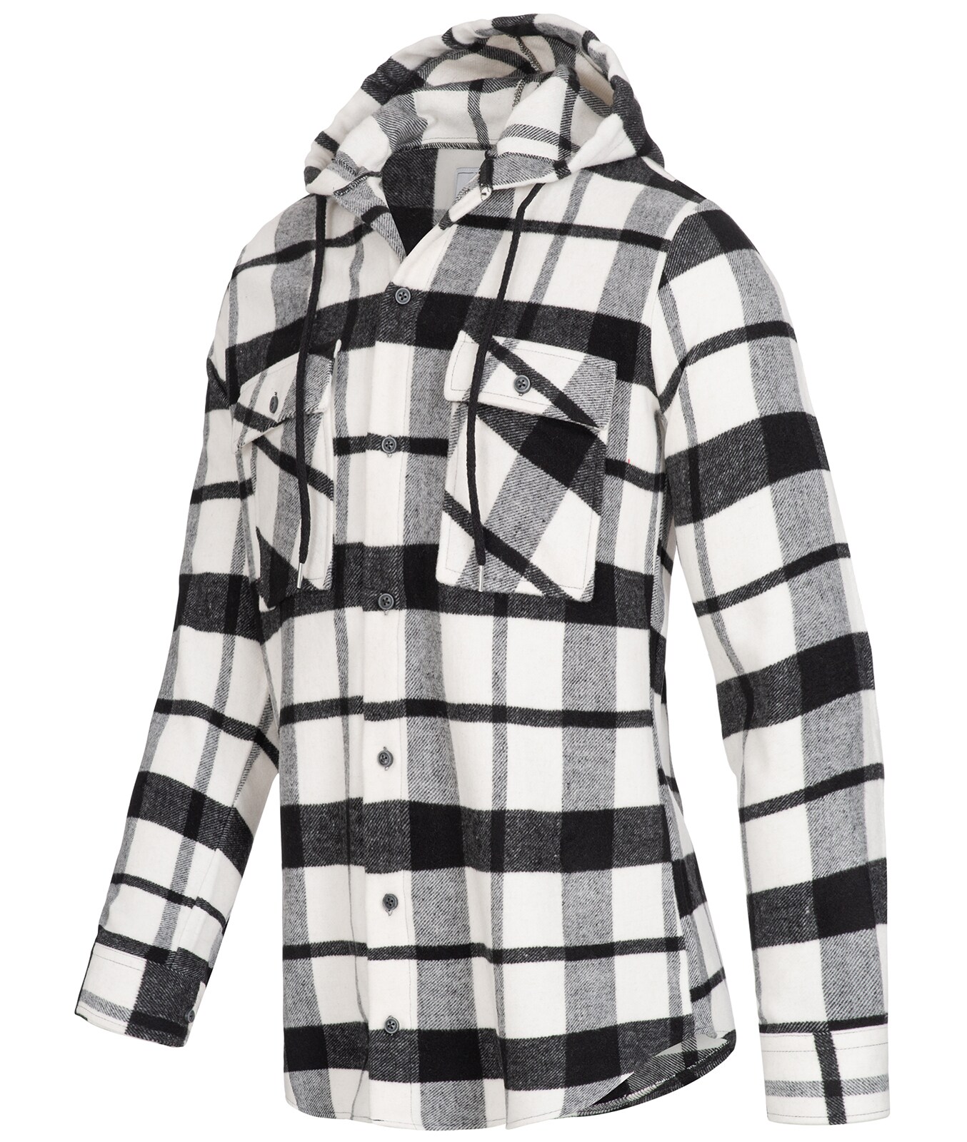 Rock Creek Hemd Kariertes Hemd mit Kapuze Regular Fit