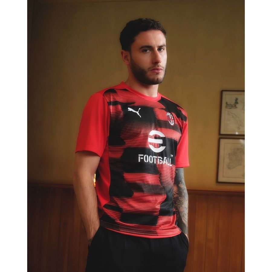 Milan AC T-shirt d'Entraînement Avant-Match - For All Time Red/Noir