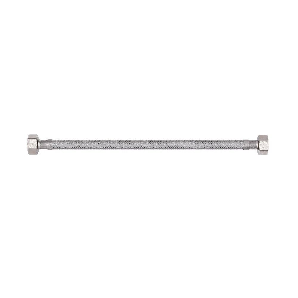 TILSLUTNINGSLANGE RUSTFRI 500 MM ½X½