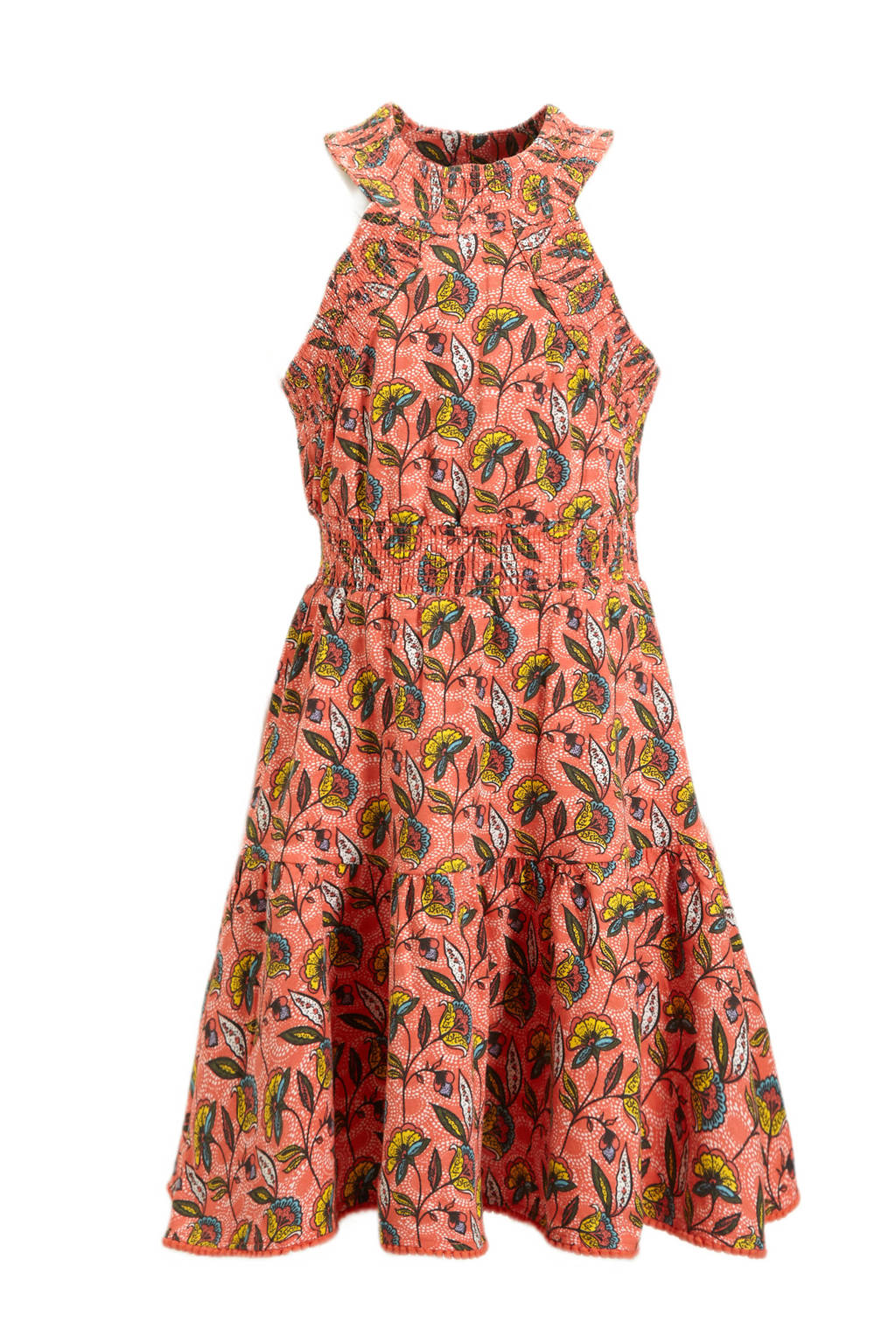 Me & My Monkey jurk Pola met all over print multi
