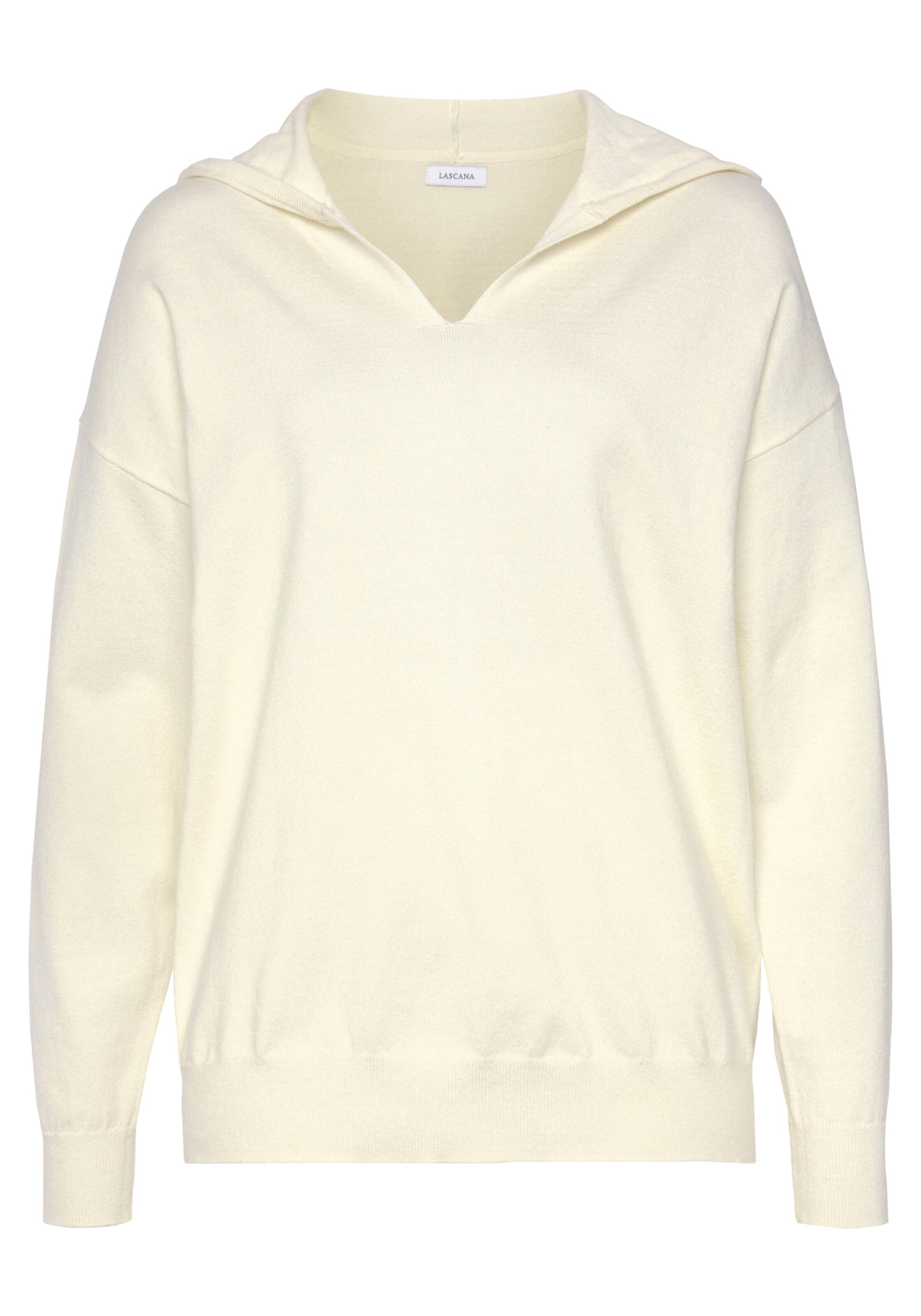 LASCANA Strickpullover in cream