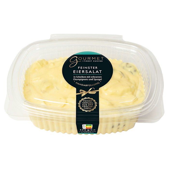 GOURMET Thekensalate 175 g, Eiersalat