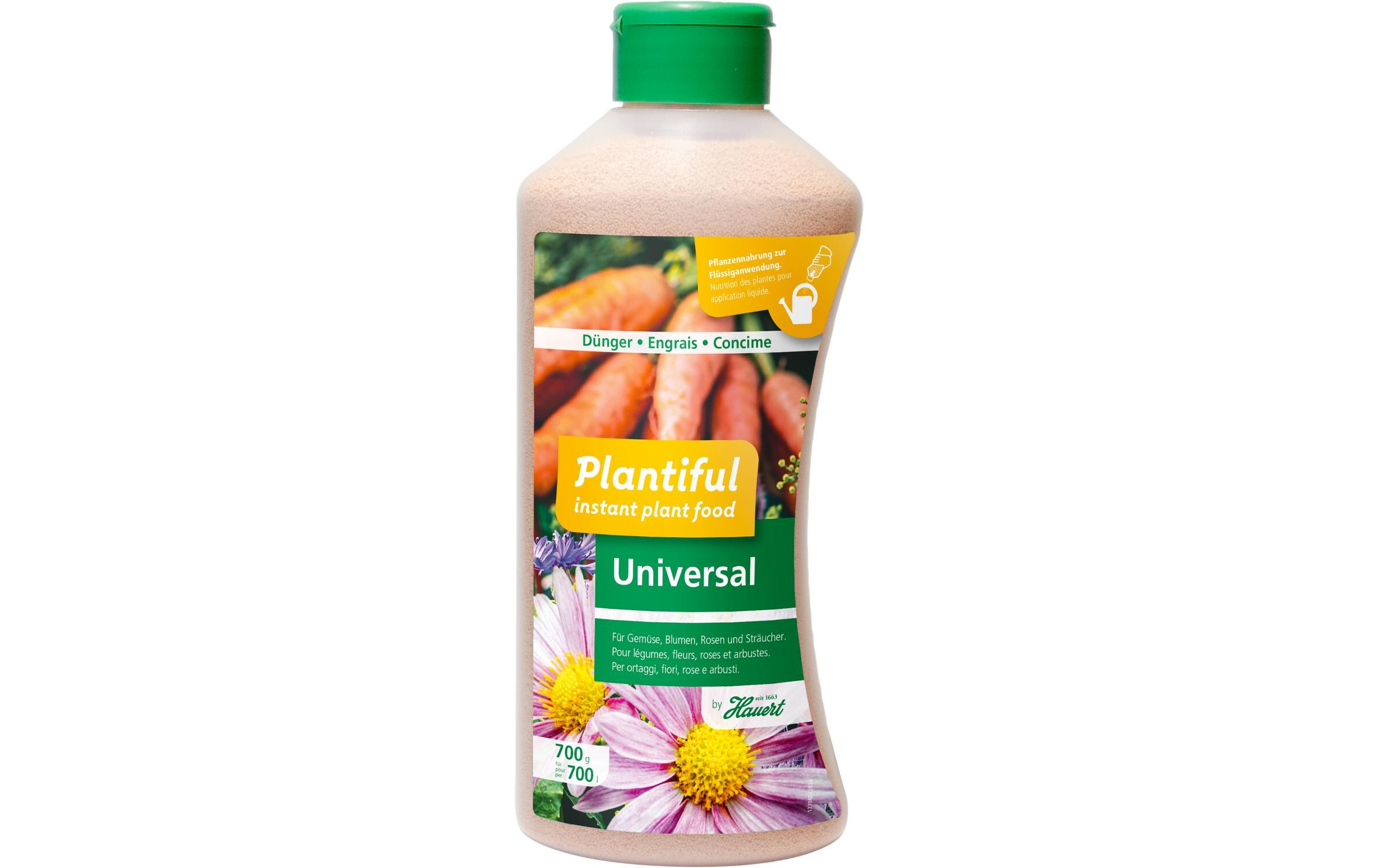 Plantiful Universal 0.7 kgInstant plant food für Gemüse, Blumen, Rosen und Sträucher