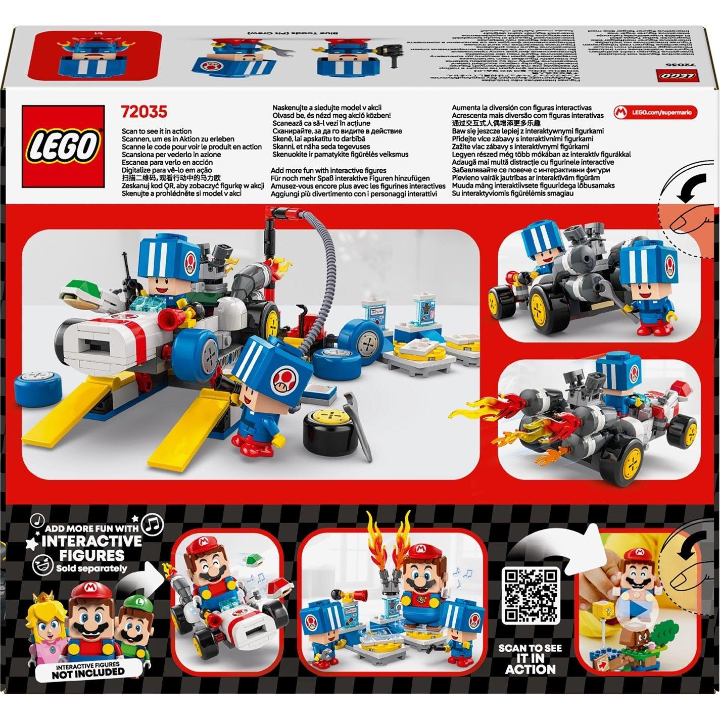 LEGO LEGO Super Mario: Mario Kart 72035 – Toad’s Garage