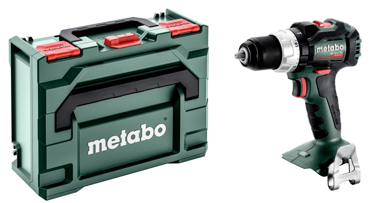 Metabo BS 18 LT BL 18V Li-Ion accu boor-/schroefmachine body in MetaBox - koolborstelloos