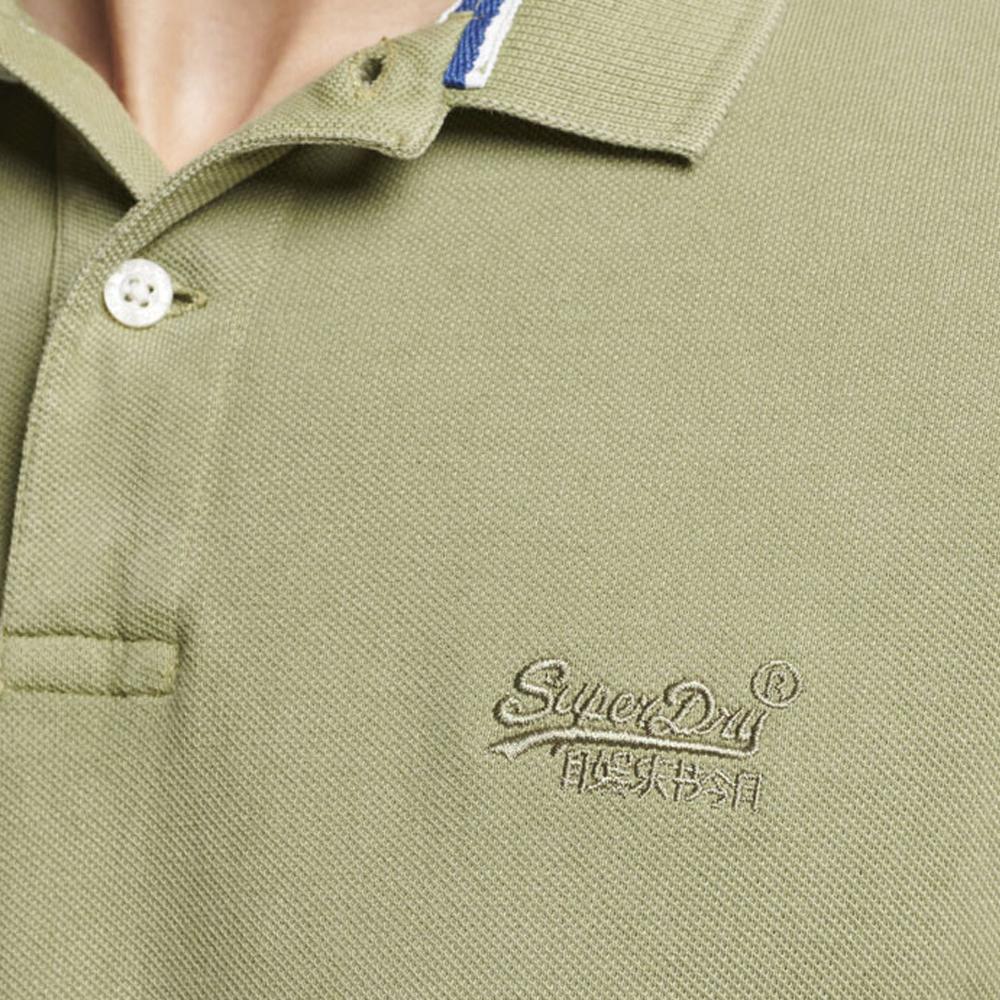 Superdry Polo Kaki Homme Superdry Vintage Destroy