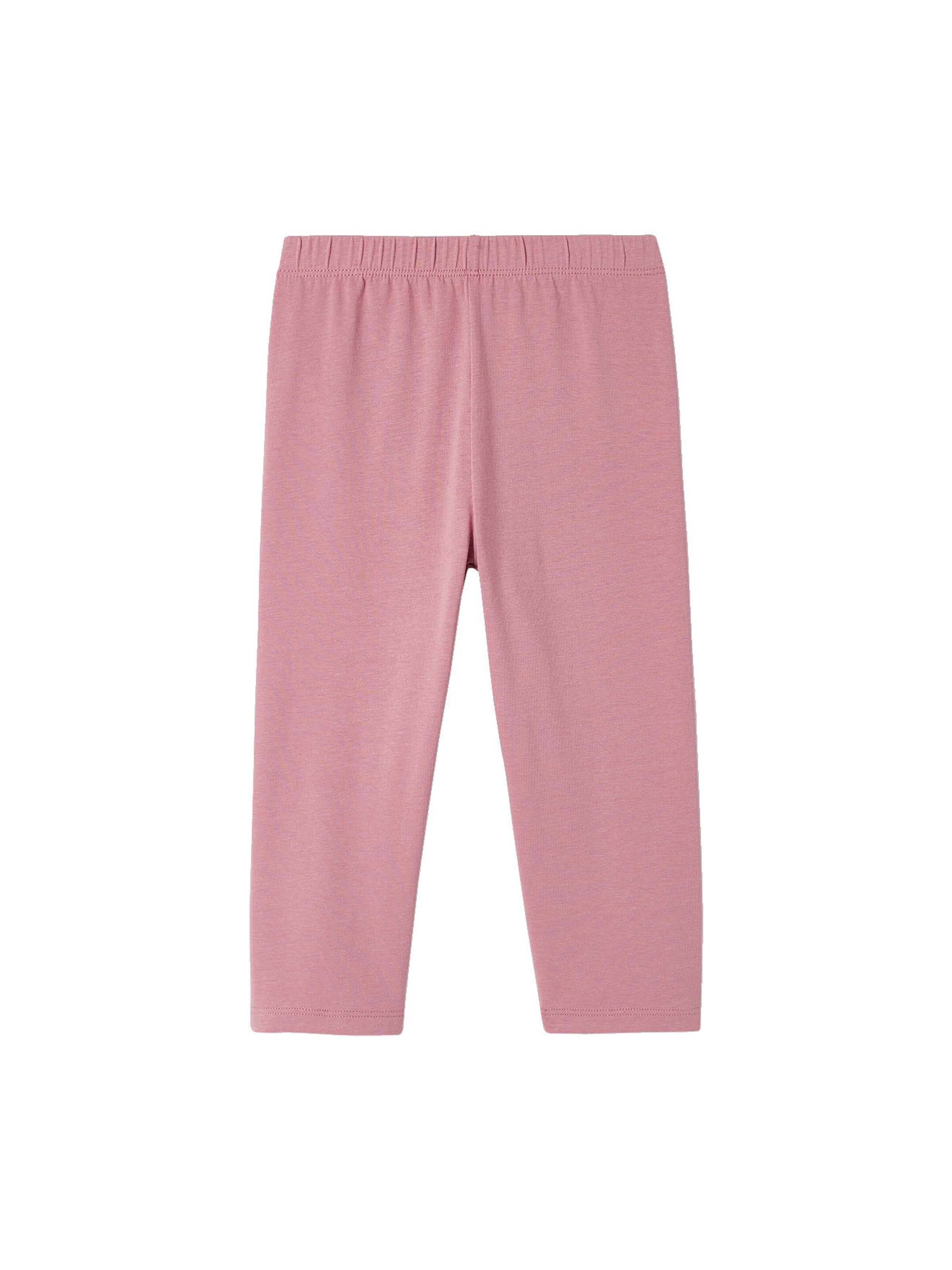 Vertbaudet 2er-Pack Mädchen 3/4-Leggings BASIC dunkelrosa