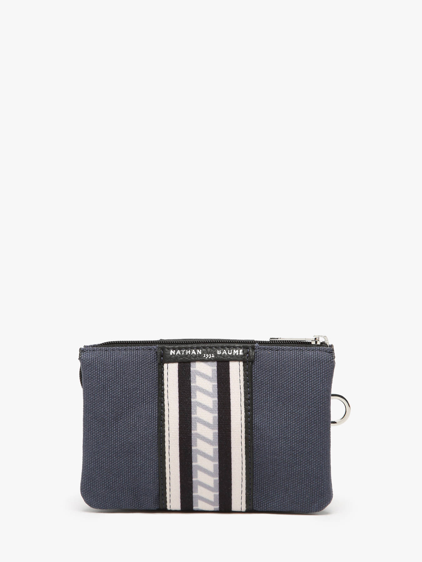 Trousse zippe Signature cuir NATHAN BAUME