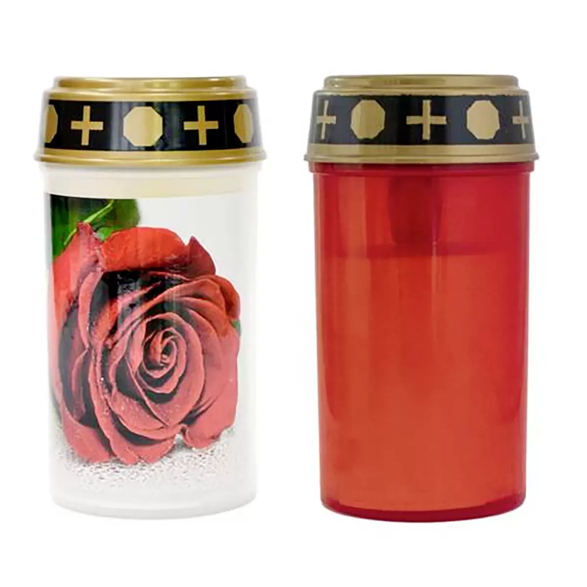 Grablicht Gideon Ondega rot,weiss