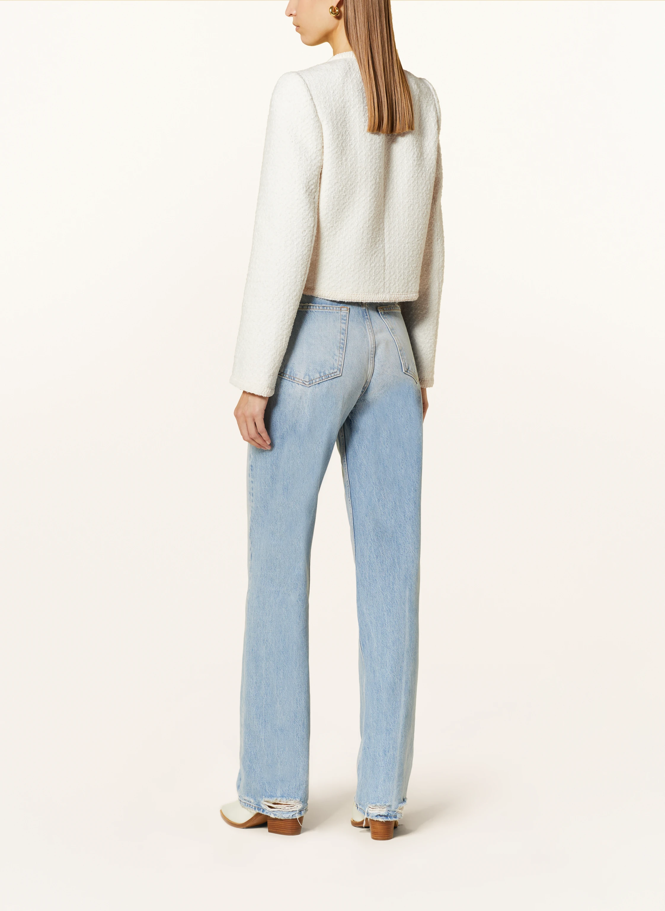 CLAUDIE PIERLOT Kastenjacke aus Tweed