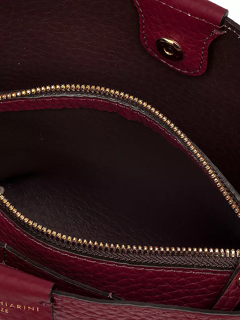 GIANNI CHIARINI Ledertasche - Hobo ARETHA dunkelrot