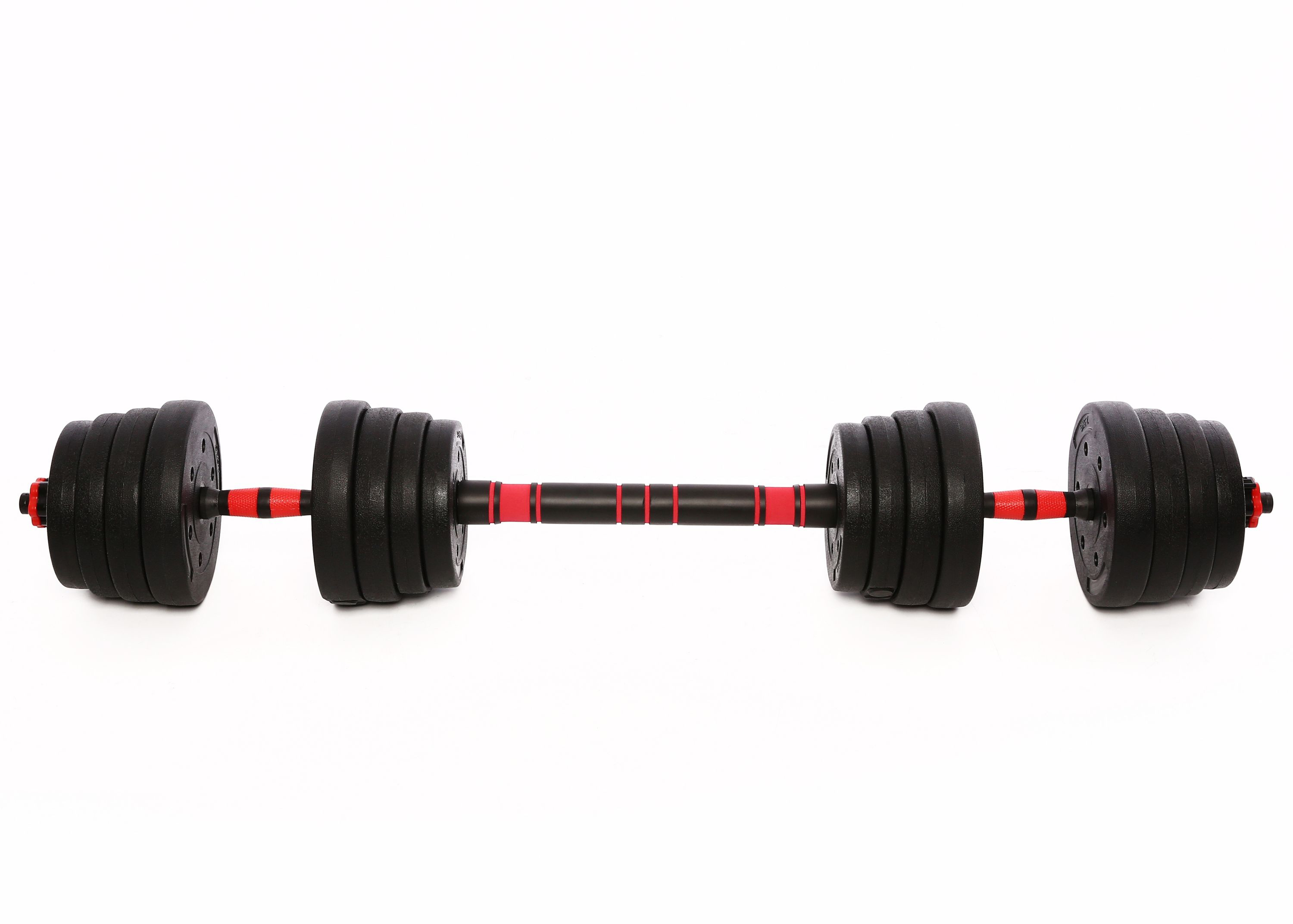Hantelset Kurz- und Langhantel 30 kg
