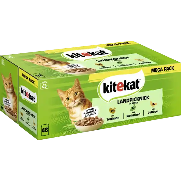 Katze Nassfutter Portionsbeutel Landpicknick in Sauce