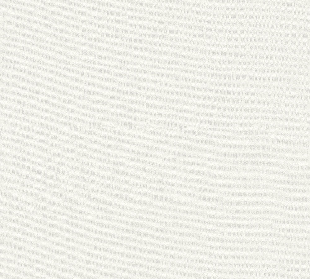Papiertapete SHADES OF WHITE - weiß - 10 Meter