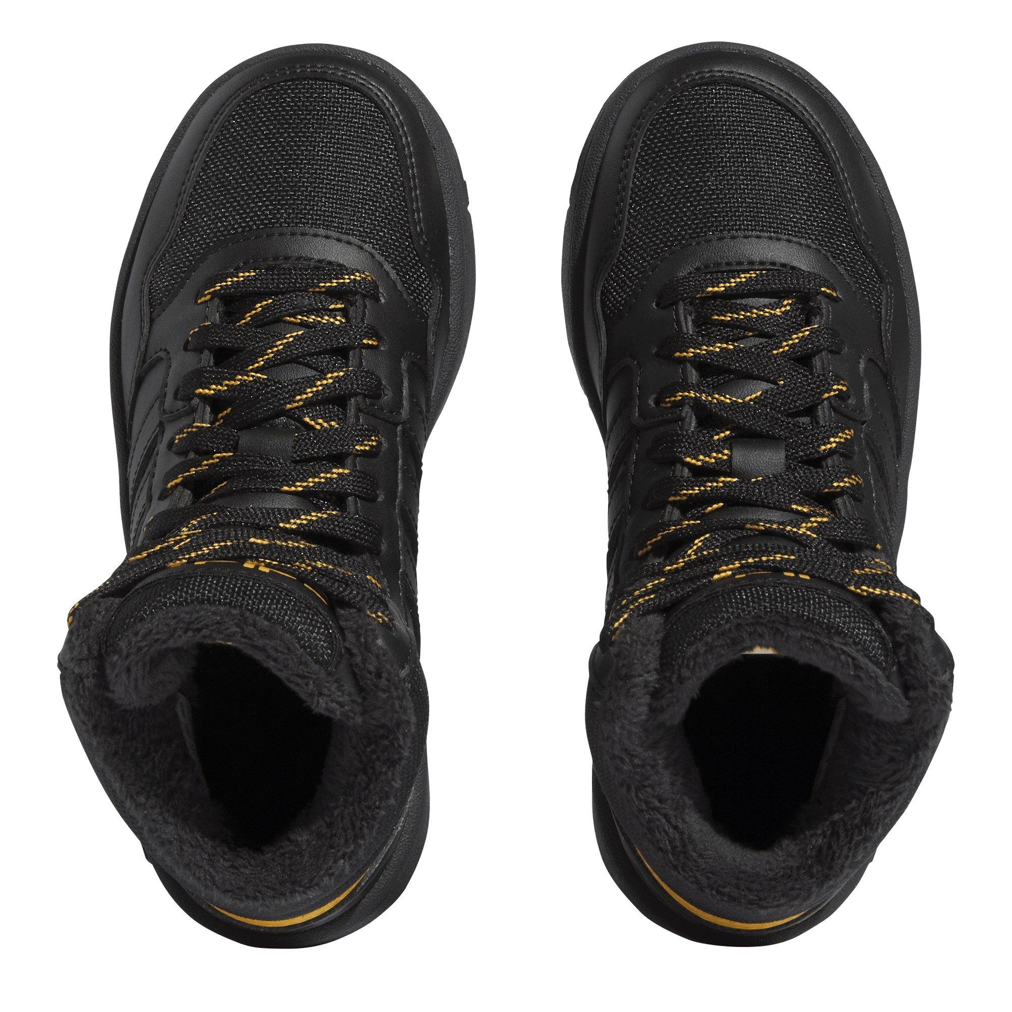 adidas Hoops Mid High Tops Junior Boys