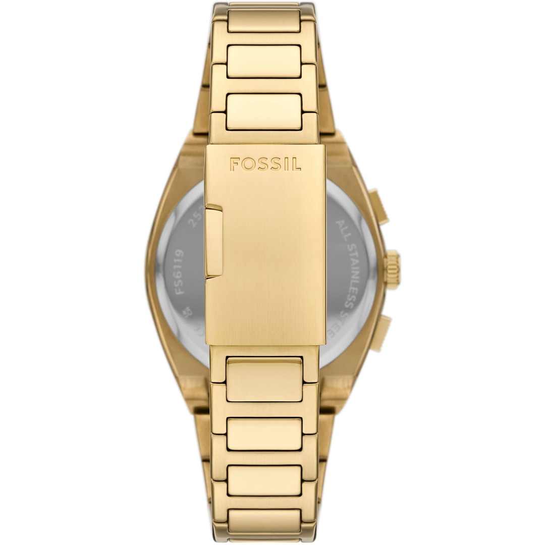 Fossil Everett Chronograph Goldig 44mm