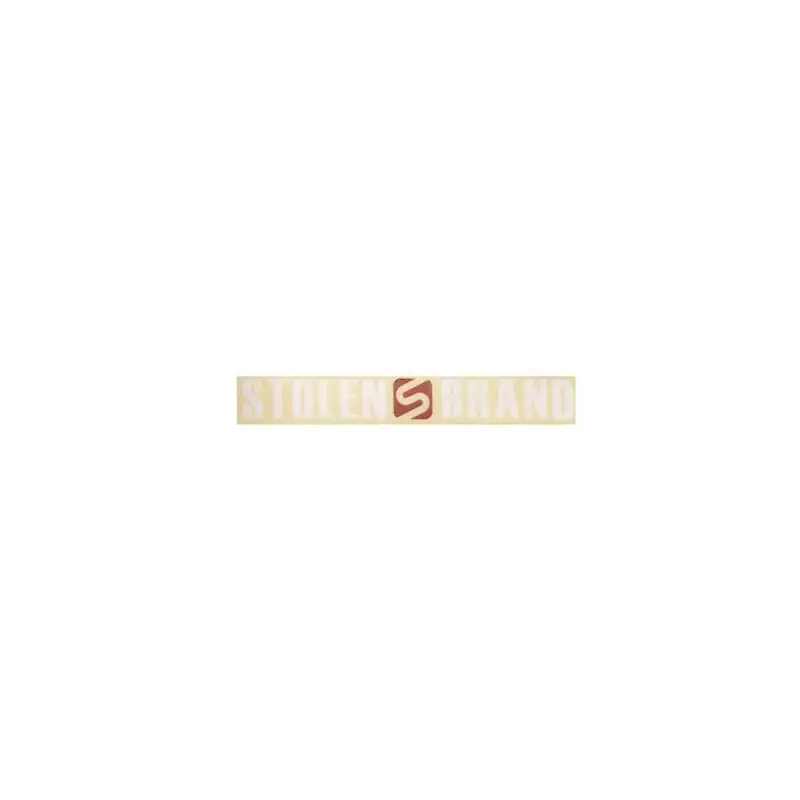 Sticker STOLEN Logo Blanc