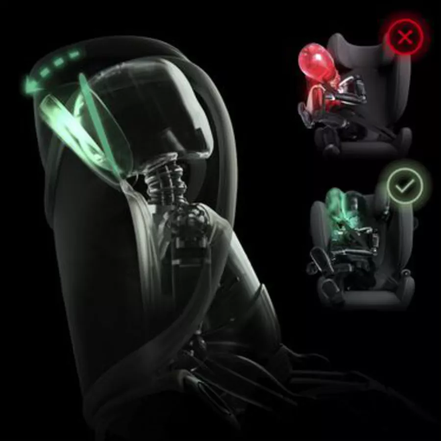 cybex SILVER Kindersitz Solution X i-Fix Rumba Red