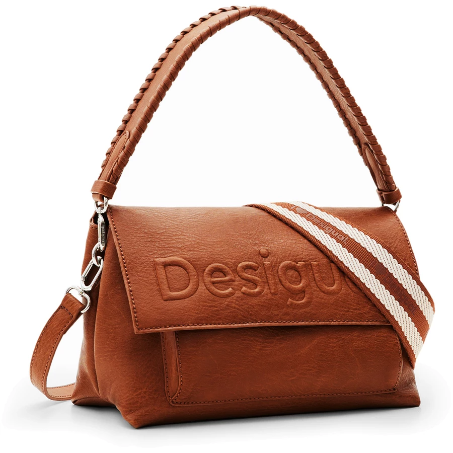 Desigual Half Logo 24 Venecia 2.0 - Umhängetasche 25.5 cm brown