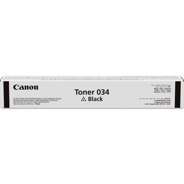 Canon 034 Cartouche de toner 1 pièce(s) Original Noir