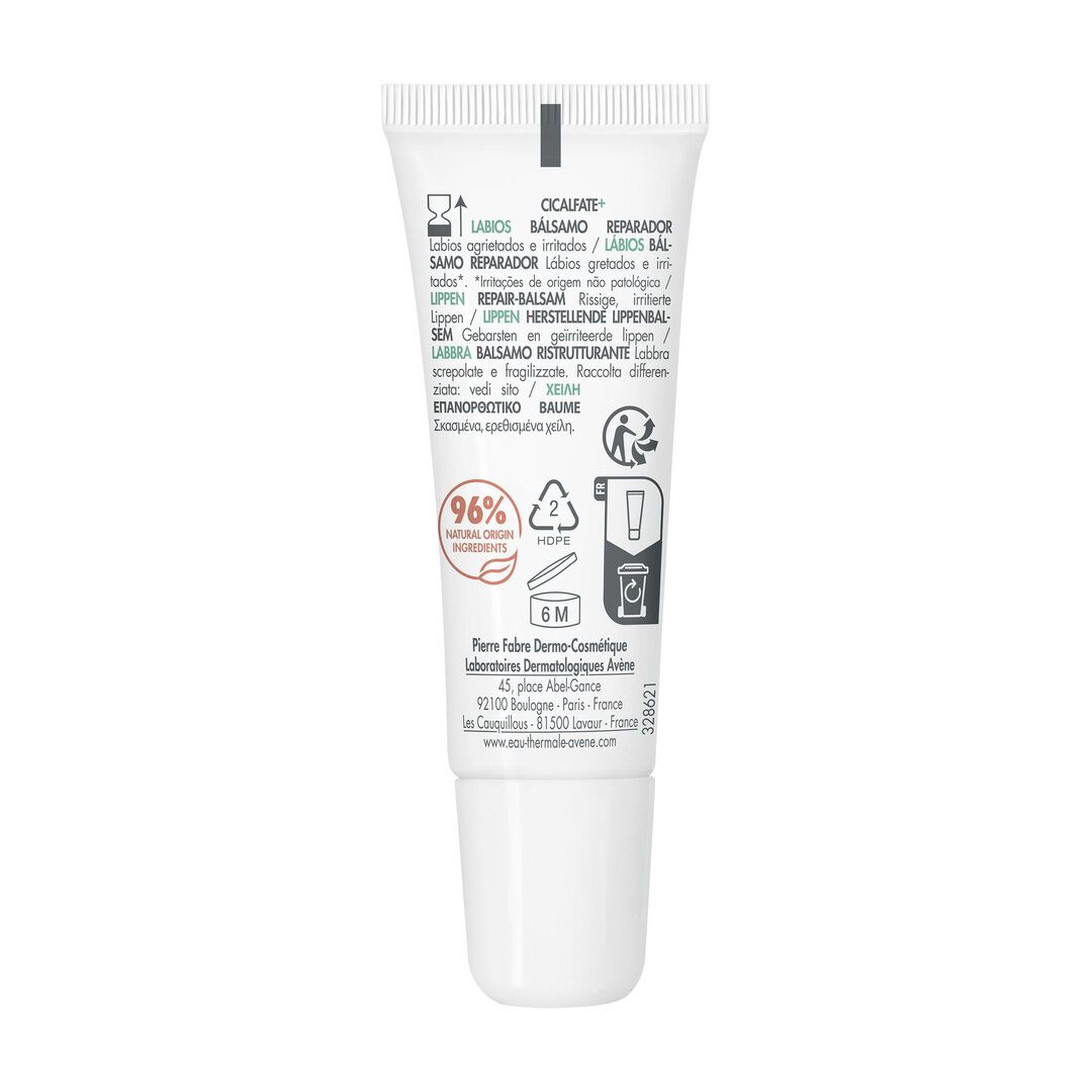 AVENE  Cicalfate+ Bálsamo Reparador Lábios - 10ml
