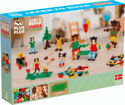 Plus-Plus Learn To Build People of the World Byggeklosser