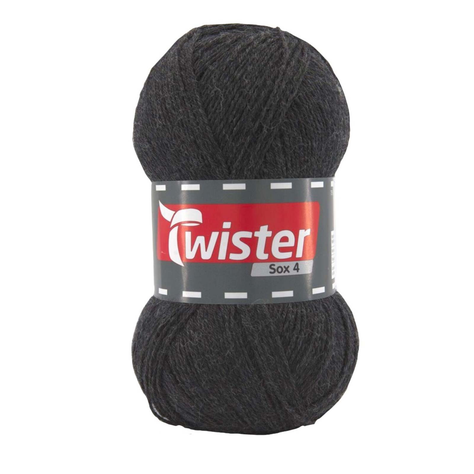 Wolle TWISTER SOX UNI - anthrazit - 100g